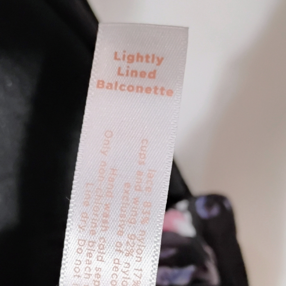 NWT Cacique 42DDD Back Floral Balconette Bra Underwire Lace - Picture 7 of 10